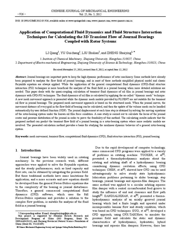 Application of Computational Fluid Dynam PDF | PDF | Computational ...