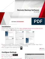 Remote Backup How To PDF