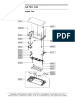 Exploded View and Parts List