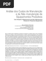 Custo Manutenção