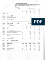 Análisis de Precios Unitarios