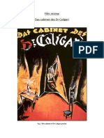 Film Review Das Cabinet Des DR Caligari