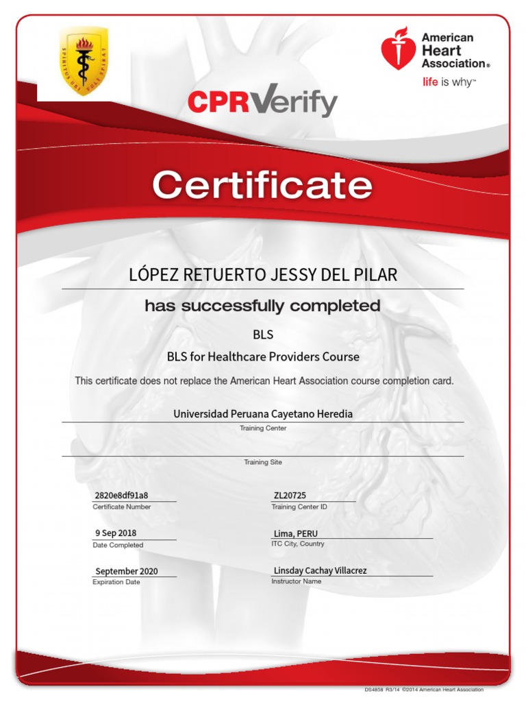 Certificado Atls Jessy | PDF | Wellness | Medical