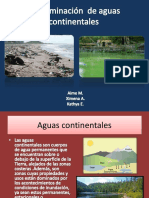 Contaminación de Aguas Continentales