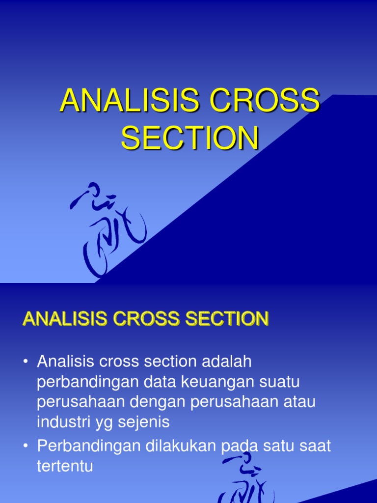 Analisis Cross Section | PDF