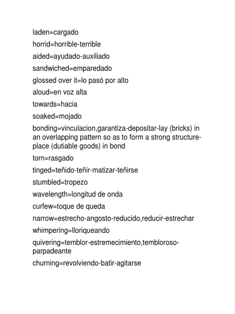 Ingles - 