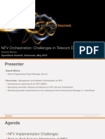 NFV Orchestration: Challenges in Telecom Deployments: Shamik Mishra