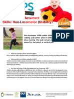 Fundamental Movement Skills: Non-Locomotor (Stability)