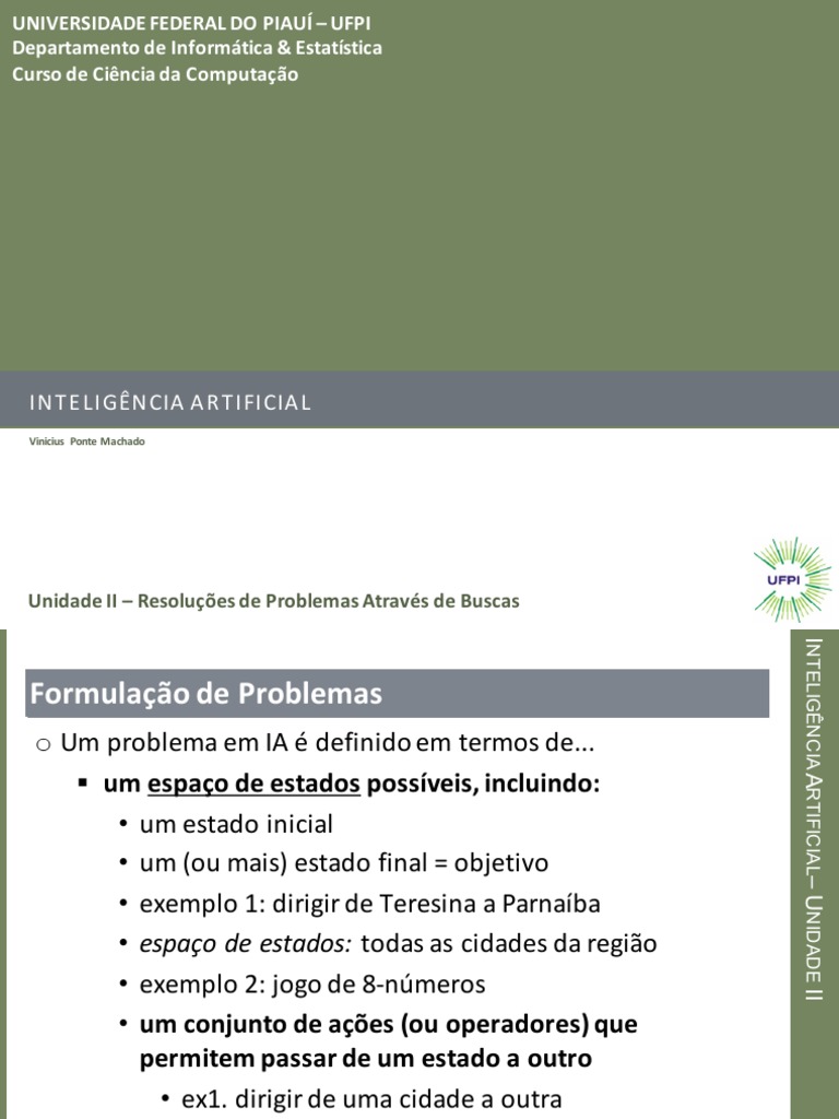 Lista de Exercícios 1 PDF Inteligência artificial Inteligência artificial (IA) e Semântica