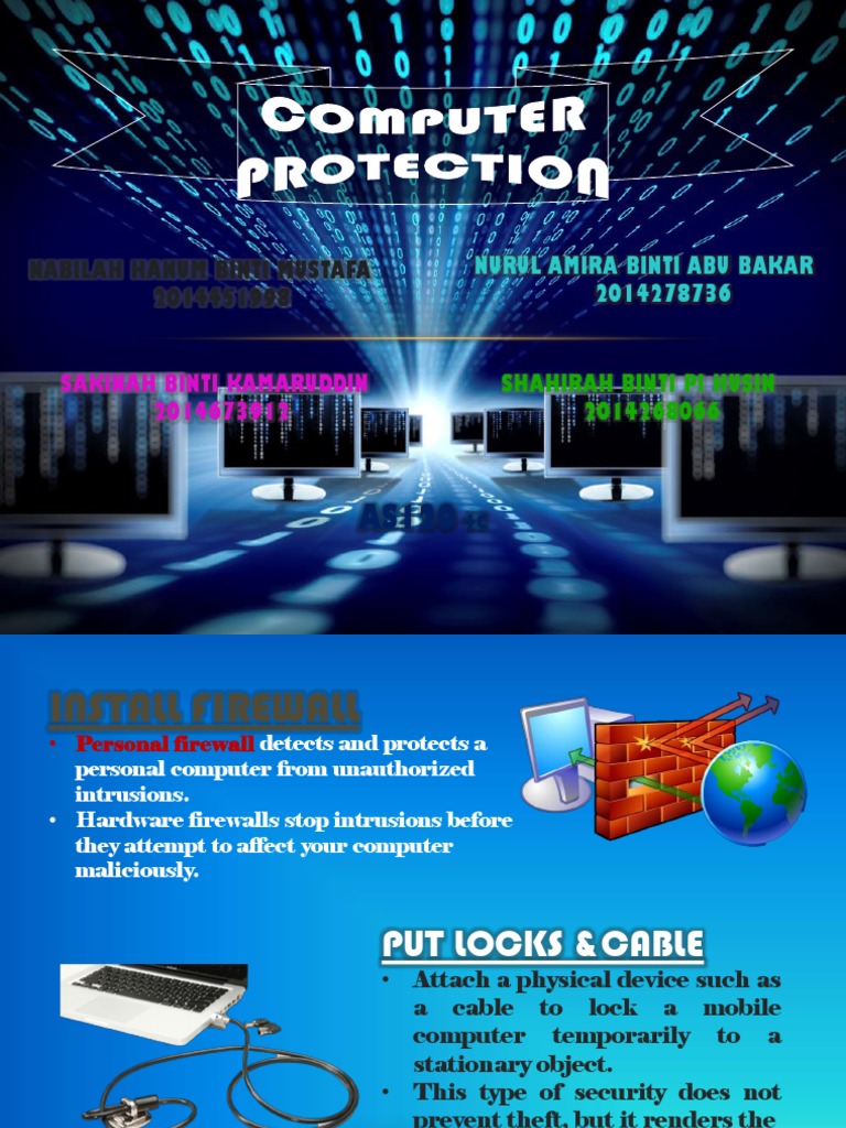 Personal Computer Security Tips | PDF