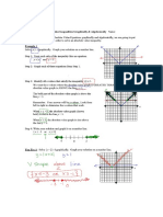 Answers To Notes Solving Absolute Value Inequalities Graphically