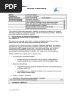 Excursion Checklist | PDF | Educational Assessment | Cheque