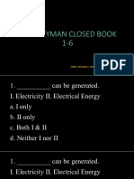 Journeyman Close Book Exam 1 7 PDF