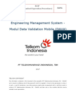 Engineering Management System - Modul Data Validation Mobile (DAVA)