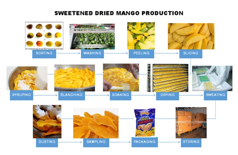 Sweetened Mango Production | PDF