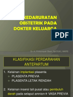 IT 10 - Kedaruratan Obstetrik Pada Dokter Keluarga - FIR