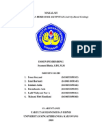 Kelompok 3 - KALKULASI BIAYA BERDASAR AKTIVITAS (Activity Based Costing)