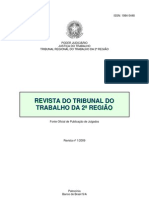 Revista Nº 01 Do TRT 2 Região-2009