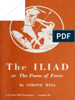 The Iliad or The Poem of Force