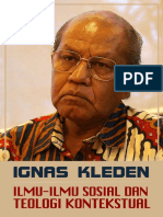 ILMU-ILMU SOSIAL DAN TEOLOGI KONTEKSTUAL, Oleh IGNAS KLEDEN