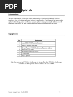 Fourier Lab PDF