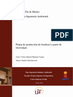 TFM Planta de Producción de Biodiesel A Partir de Microalgas PDF