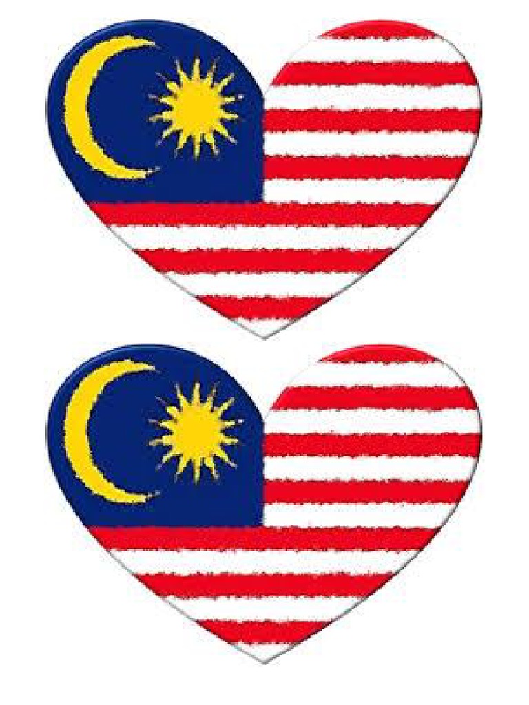 Bendera Malaysia Bentuk Hati Pdf