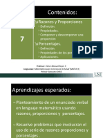 Sesic3b3n 7 Razones Proporciones