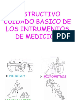 Instructivo Cuidado Basico de Los Instrumentos de Medicion