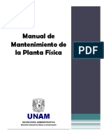 Manual de Mantenimiento de la Planta Física UNAM
