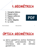 Óptica geométrica fundamentos