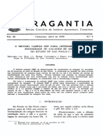 O Método Tampão SMP para Determinação Da Necessidade de Calagem de Solos