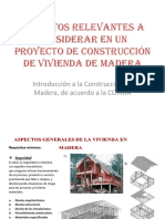Aspectos Relevantes Construcción en Madera PDF
