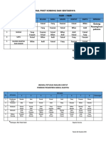 Jadwal Piket Kobong Dan Sekitarnya