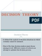 Decision Theory