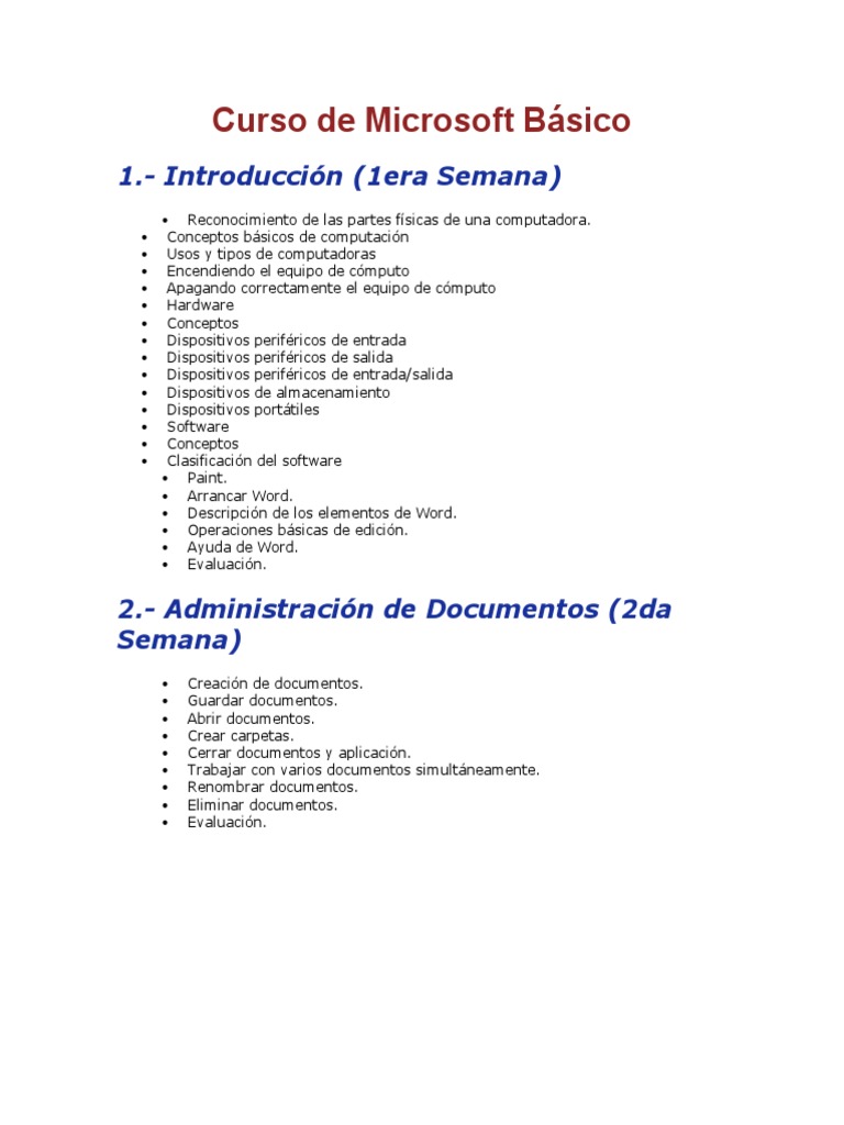 Curso Básico de Microsoft Office | PDF | Microsoft PowerPoint | Periférico