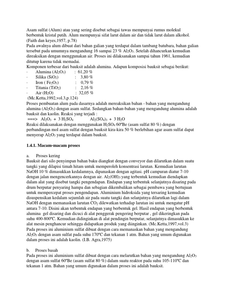 Aluminium sulfat making pdf