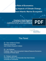 Climate Change Economics Panel