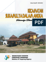 Kecamatan Sukamulya Dalam Angka