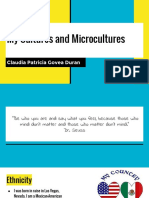 My Cultures and Microcultures 1