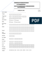 FORM Pendaftaran S2 Pariwisata STIPRAM