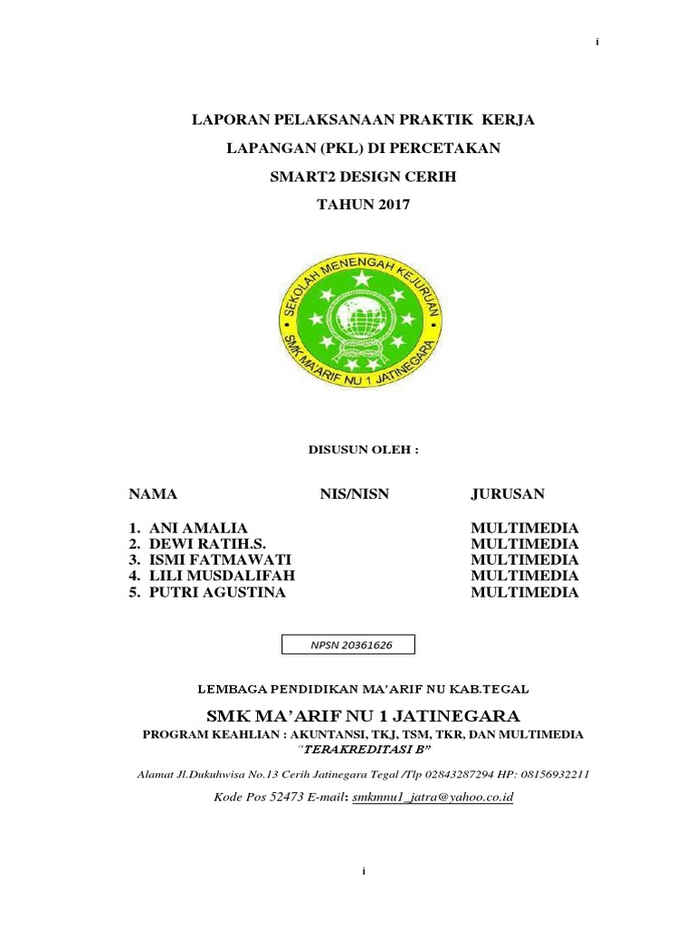 Laporan Pkl