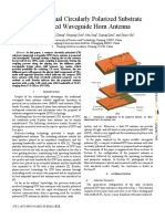 10.1109 ICMMT.2016.7762381 Design of Dual Circularly Polarized Substrate Integrated Waveguide Horn Antenna