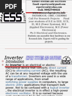 Inverter Based Projects