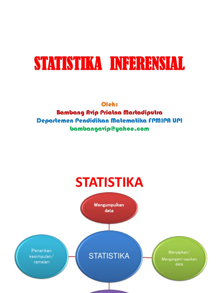 Bahan 2 Statistika Inferensial