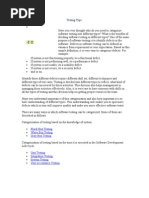 Download Types of Testing by vijayalakshmi SN3903680 doc pdf