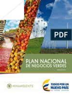 Plan Nacional de Negocios Verdes