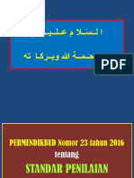 Permendikbud 23-2016 Standar Penilaian
