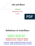 Acids and Bases