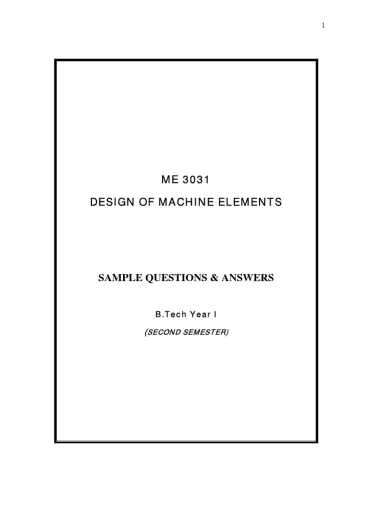 Me 3031 | PDF